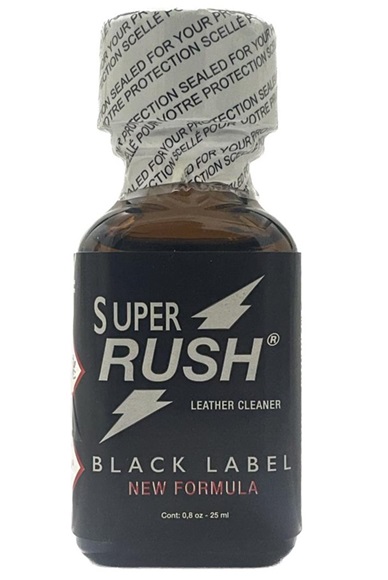 super rush black formula france poppers 25ml